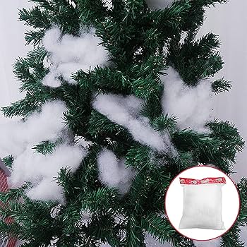Amazon.co.jp: 100g 雪綿 クリスマスツリー 雪 雪飾り装飾